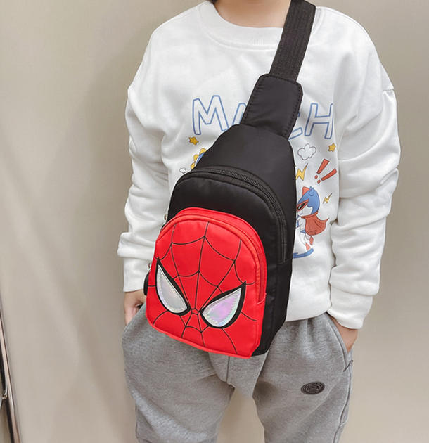 Сумка бананка Korni Человек Паук Spider-man для мальчиков через плечо 24X6X15 (SVS) - изображение 8