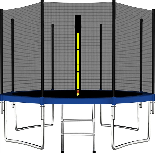 Siatka zewnętrzna do trampoliny Springos 426-430 cm 8 słupków (TSN-14FT 426 CM) - obraz 2