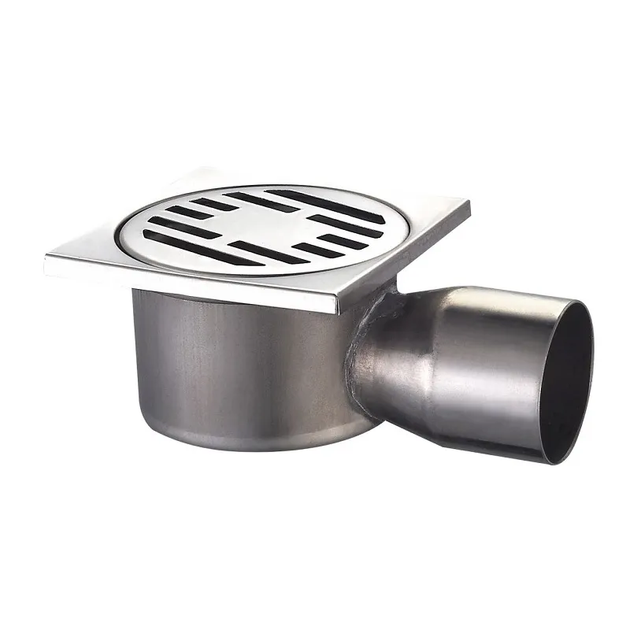 Душевой трап из нержавеющей стали SUS304 Mixxus Drain-02-10x10-90 (угловой отвод) (MI3419) - изображение 2
