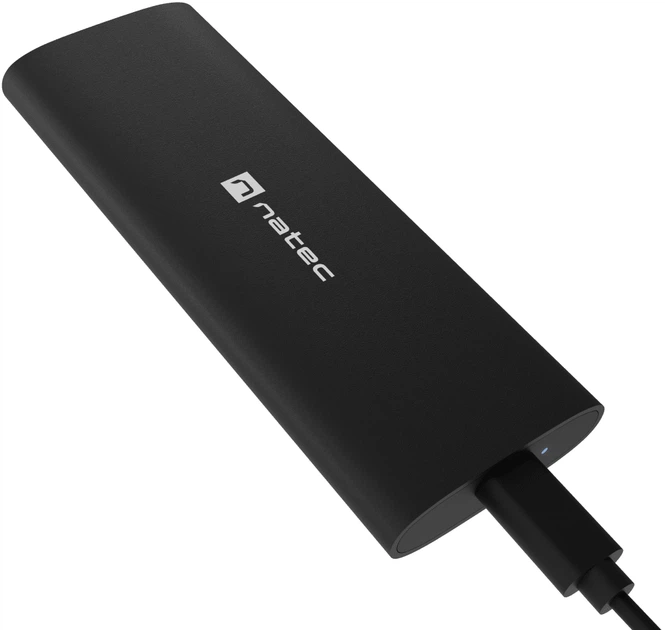 Obudowa do dysku SSD zewnętrzna Natec Rhino M.2 NVME Lite Czarna (NKZ-2286) - obraz 2