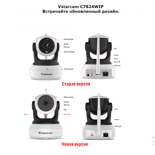 IP-камера Vstarcam C7824WIP - изображение 9