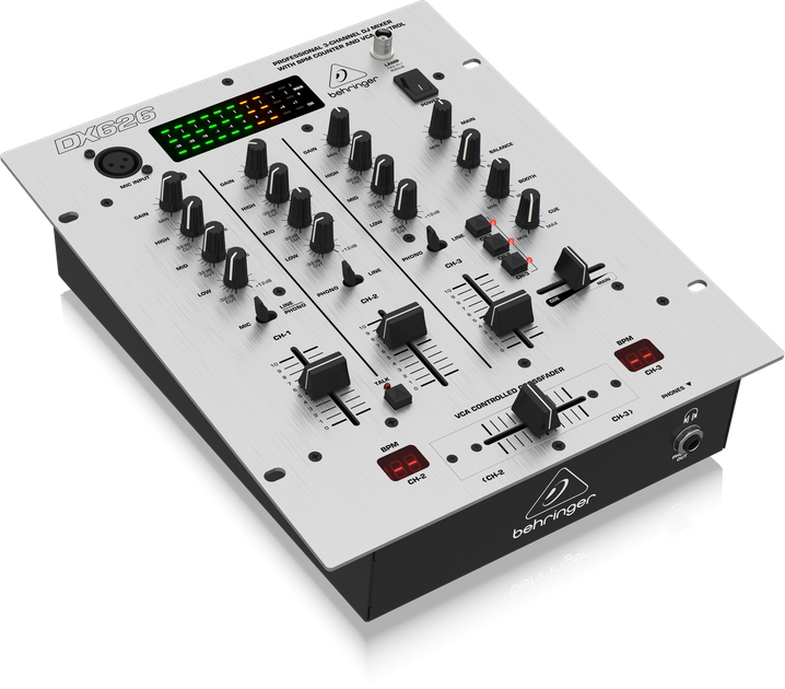 Mikser audio Behringer PRO MIXER DX626 3-kanałowy (000-15601-00010) - obraz 4