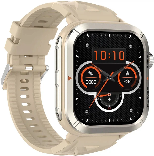 Smartwatch Blackview W30 Call Khaki Piaskowy (6931548314301) - obraz 2