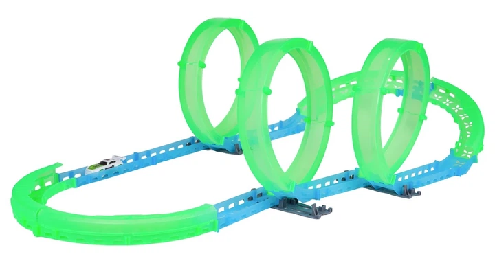 Автомобльний трек Rapid World Grow in Dark 38 елементів (5903864970074) - зображення 2