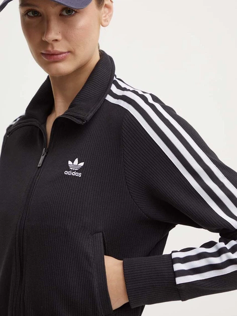 Толстовка на молнии без капюшона женская Adidas Originals Knitted