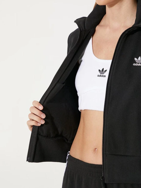 トップス adidas Originals アディダス ニットトップ - ブラック | アディダス ジャパン