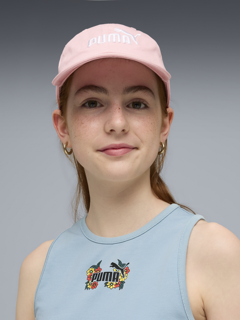 Детская бейсболка Puma Essentials No.1 Logo 2685306 54-56 Rosy Outlook (4069162001597) - изображение 2
