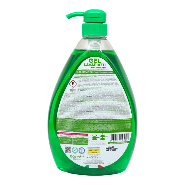 Засіб для миття посуду Sweet Home Lemon 1 л - зображення 2