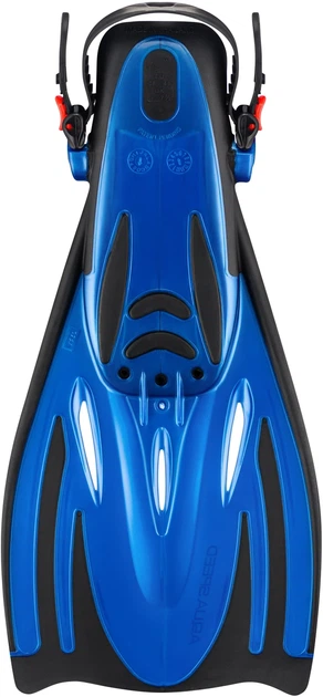 Ласти Aqua Speed ​​Wombat KID 528-11-1 27/31 (18-21 см) Чорно-сині (5908217630322) - зображення 4