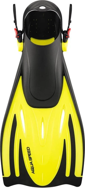 Ласты Aqua Speed WOMBAT 528-18-1 (528-18) 27-31 Черно-желтый (5908217630339) - изображение 2