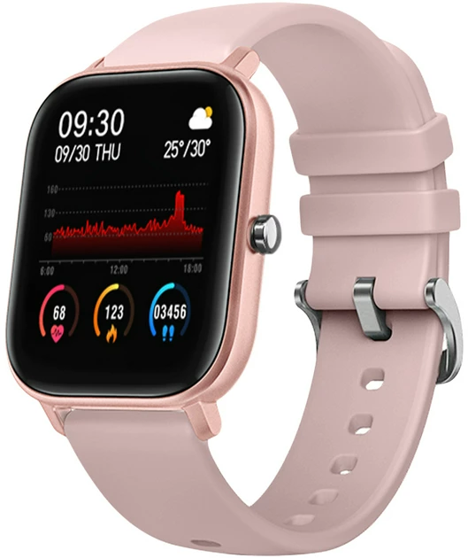 Смарт-часы Smart Watch GS8 Мах 45 mm украинское меню с функцией звонка Матовые розовые (1756375748) - Фото 6 Смарт-часы Smart Watch GS8 Мах 45 mm украинское меню с функцией звонка Матовые розовые (1756375748) - изображение 6