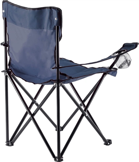 Krzesło składane wędkarskie Kadax Niebieski K4377 (5903699434185) - obraz 3