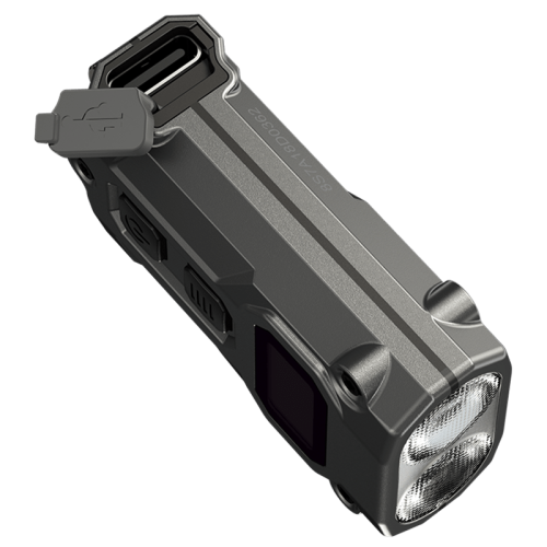 Фонарь брелок Nitecore TINI 3 2xNiteLab UHE LED 600 лм USB-C 5 режимов Черный (2700754991) - изображение 4