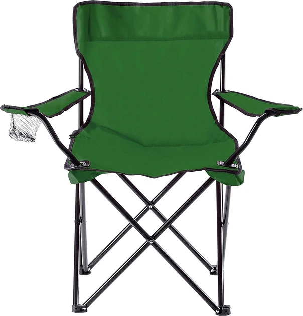 Krzesło składane wędkarskie Kadax Zielone K8794 (5903699481431) - obraz 2