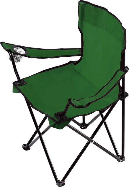 Krzesło składane wędkarskie Kadax Zielone K8794 (5903699481431) - obraz 4