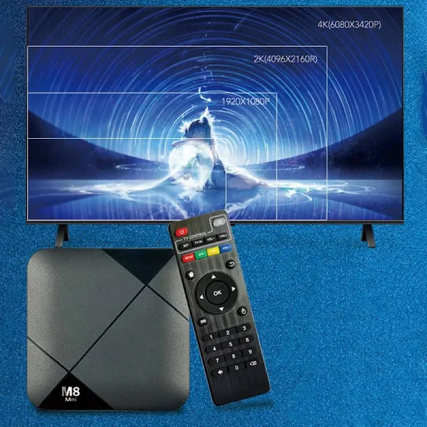 Игровая ТВ приставка для дома с джойстиками No Brand M8 MINI (2103354314) - изображение 4