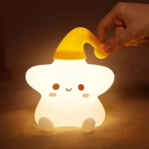 Ночник звездочка детский No Brand LED (RD-25) (2078058369) - изображение 3