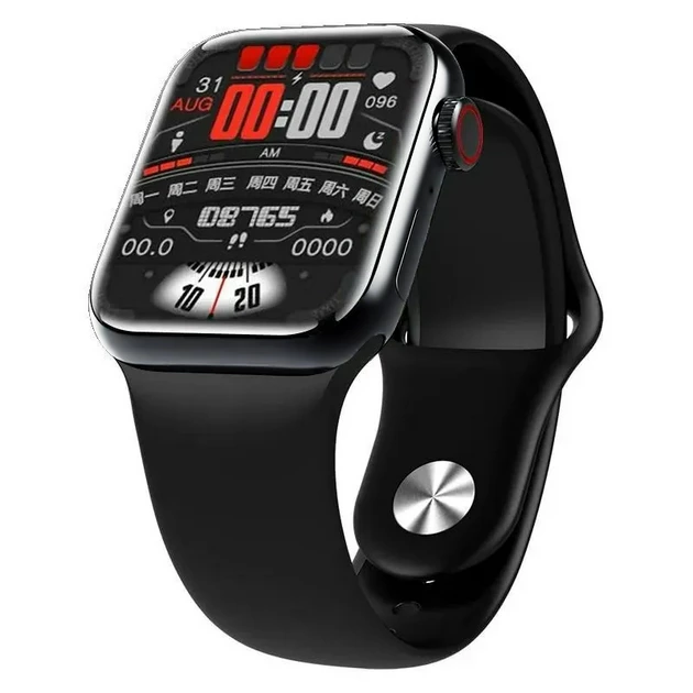 Смарт-часы Smart Watch GS8 Мах 45 mm украинское меню с функцией звонка черный (1756375747) - Фото 3 Смарт-часы Smart Watch GS8 Мах 45 mm украинское меню с функцией звонка черный (1756375747) - изображение 3