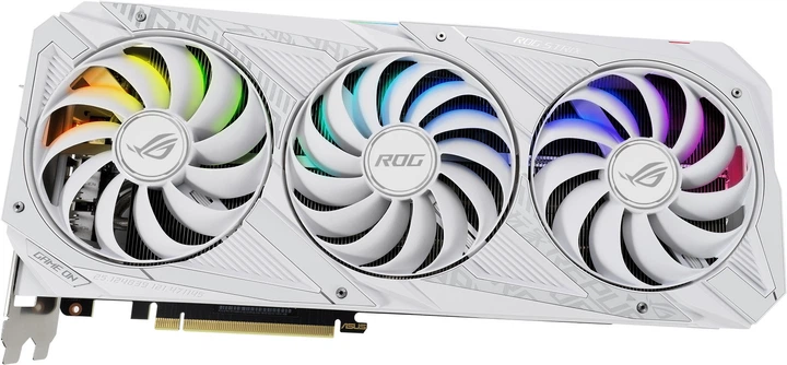Видеокарта GeForce RTX 3090 24GB Asus ROG Strix OC White (ROG