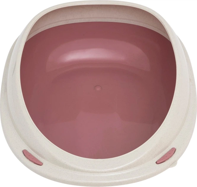 Kuweta dla kotów Comfy Cleo Medium 45 x 15.5 x 36 cm Różowa (5905546324144) - obraz 2