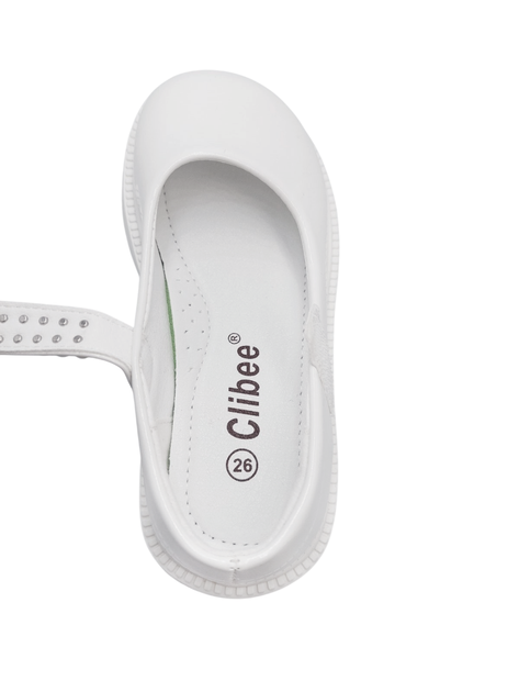 Туфли для девочек Clibee 660336/26 Белый 26 - изображение 4
