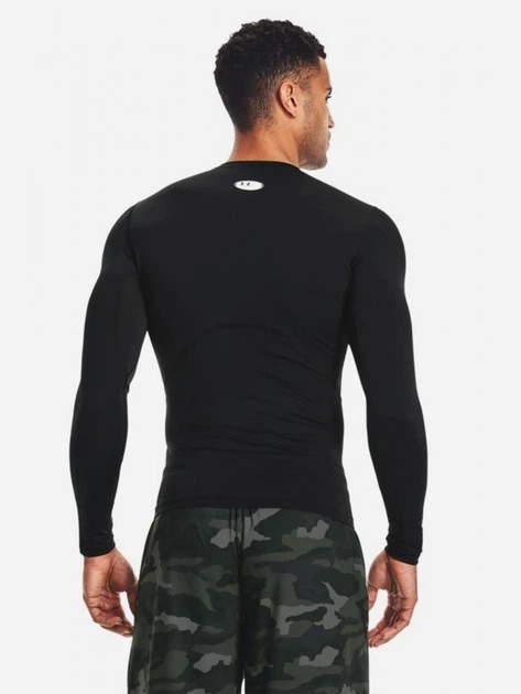 Лонгслив UA HG Armour Comp LS Черный 3XL (1361524-001 3XL ) - изображение 2