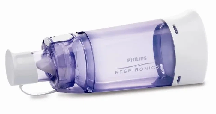 Respironics OptiChamber Diamond S – ингаляционная камера (спейсер) 140 мл с мундштуком, антистатическая, для детей от 5 лет и взрослых - Фото 2 Respironics OptiChamber Diamond S – ингаляционная камера (спейсер) 140 мл с мундштуком, антистатическая, для детей от 5 лет и взрослых - изображение 2