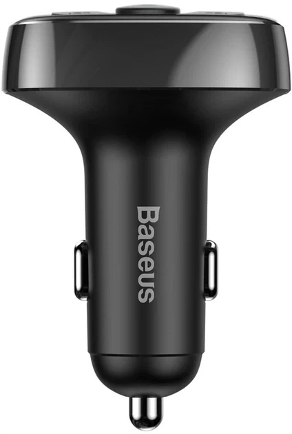 FM-модулятор Baseus FM Launcher S-09A (Bluetooth / 2xUSB / Hands-Free) Black - Фото 5 FM-модулятор Baseus FM Launcher S-09A (Bluetooth / 2xUSB / Hands-Free) Black - изображение 5
