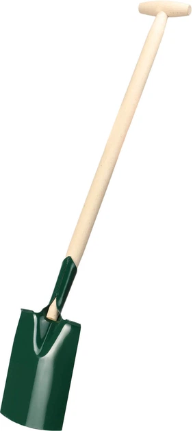 Лопата металева Kadax Frangy 13 x 91 см Зелена (K3752) - зображення 2