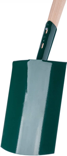 Лопата металева Kadax 117 x 19 см Зелена (K1346) - зображення 4
