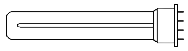 Лампа AquaEl UV-C 5 Вт 2G7 (5905546343787) - зображення 2