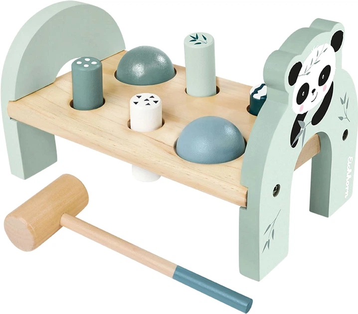 Лавка молоткова Eichhorn Panda дерев'яна 5632566 (4003046005950) - зображення 2