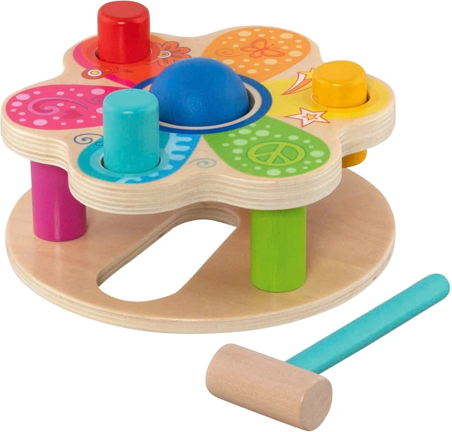 Ławka młotkowa Goki drewniana (4013594583107) - obraz 2