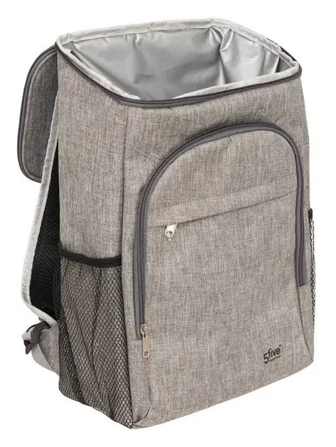 Терморюкзак 5five Simply Smart з ізоляцією для холодних напоїв 10 кг 18 л для подорожі Сірий (3560233003997) - зображення 2