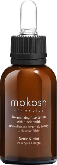 Serum do twarzy Mokosh Cosmetics normalizujące z niacynamidem Pokrzywa z Miętą 30 ml (5902729035392) - obraz 2