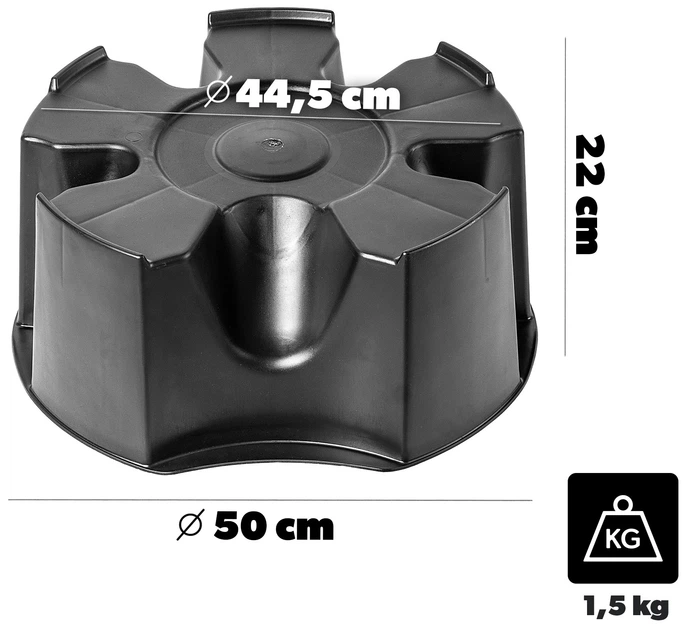 Zbiornik na wodę deszczową Kadax Vidor 210 l (K10847) - obraz 3