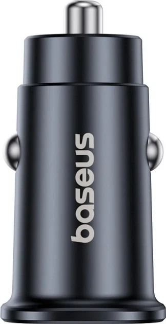 Автомобільний зарядний пристрій Baseus GoTrip 1 x USB-C + 1 x USB-A 30 Вт Black (6932172687236) - зображення 4