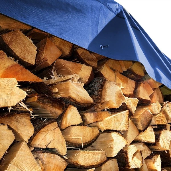 Брезент Springos 6 x 8 м 60 г/м2 Синій (GA2113) - зображення 9