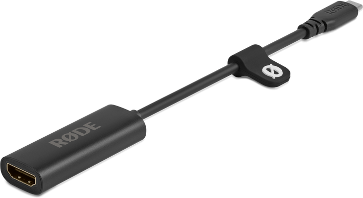 Kabel Rode konwerter HDMI - USB-C 215 mm Black (RODE ADAPTOR-HDMITOC) - obraz 3