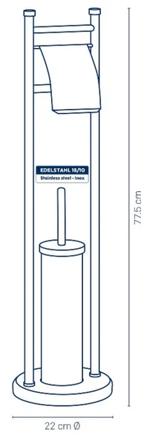 Тримач туалетного паперу Kela Swing 77.5х22 см (KE-22492) - зображення 2