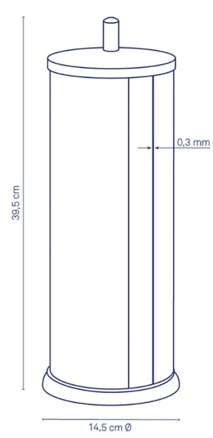 Тримач для туалетного паперу Kela Swing Сріблястий (KE-18960) - зображення 2
