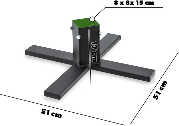 Stojak choinkowy Kadax Loft Basic 51 cm K9676 (5903699492482) - obraz 5