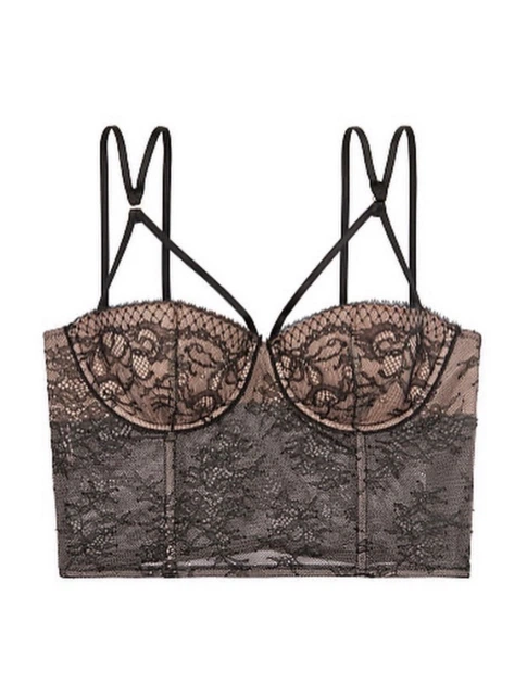 Бюстьє Victoria’s Secret Чорний 34B - зображення 2