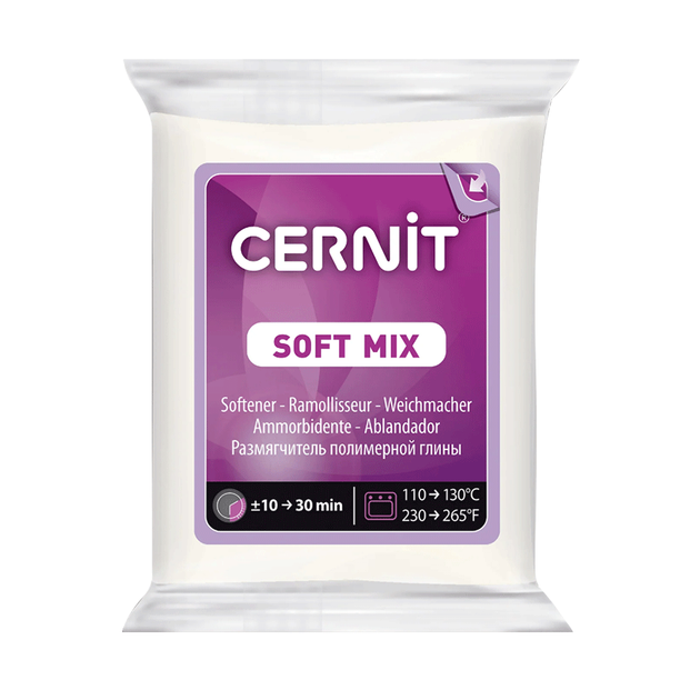 Пом'якшувач для полімерної глини Soft mix 56г Cernit - Фото 1 Пом'якшувач для полімерної глини Soft mix 56г Cernit - изображение 1