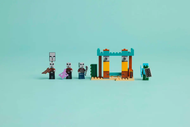 Конструктор LEGO Minecraft Пустынный патруль разбойника 105 шт для детей 7+ (21267) - Фото 9 Конструктор LEGO Minecraft Пустынный патруль разбойника 105 шт для детей 7+ (21267) - изображение 9