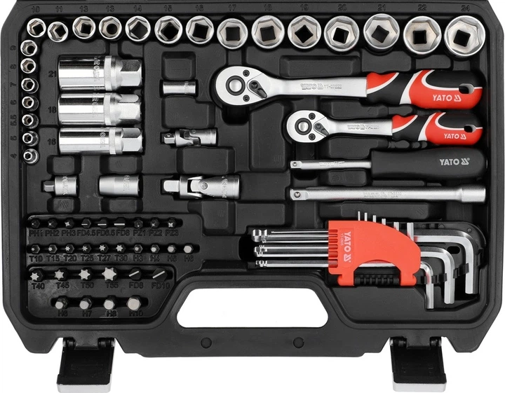 Набір інструментів YATO YT-38785 92 елементи (5906083121869) - зображення 3