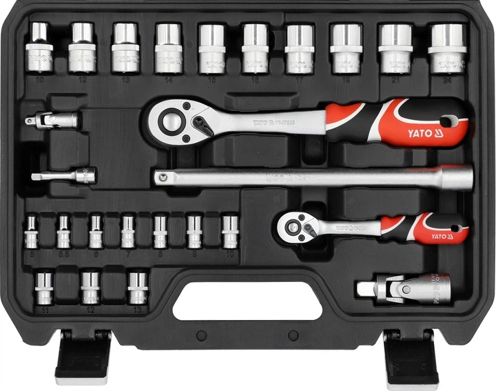 Набір інструментів YATO YT-38742 41 елемент (5906083121876) - зображення 2