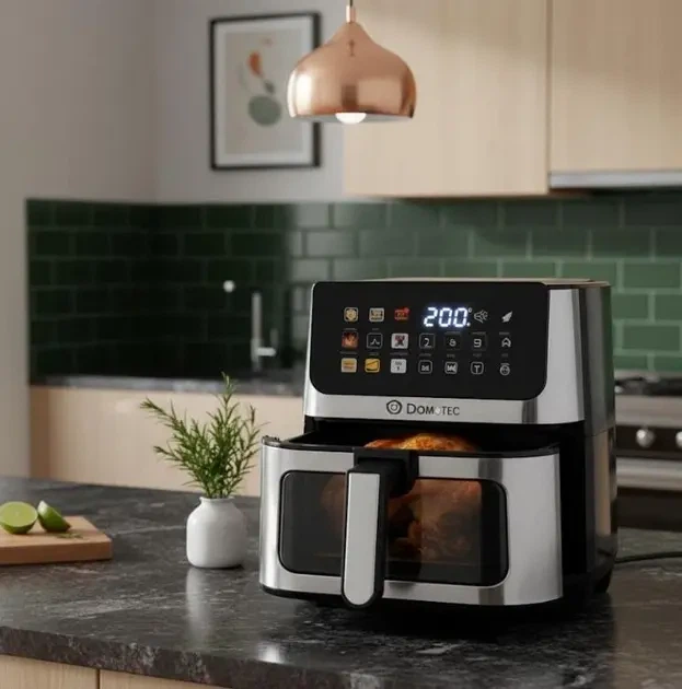 Аэрогриль Domoteс MS-3224 4500 Вт 12л с регулировкой температуры Black-Silver (10326) - изображение 8