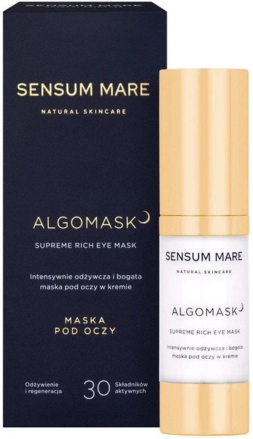 Крем-маска для шкіри навколо очей Sensum Mare Algomask від темних кіл 15 мл (5907222316382) - зображення 2
