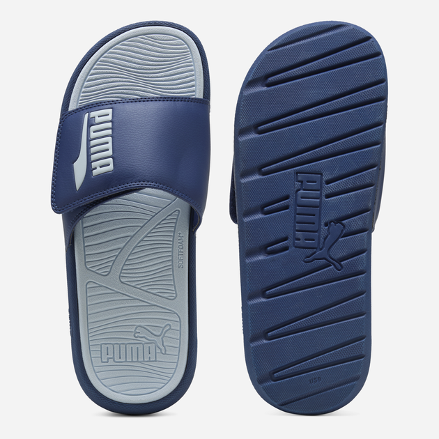 Мужские шлепанцы для пляжа Puma Cool Cat 2.0 V 39096118 39 (6UK) 25 см Blue Jewel/Lucite (4069161848049) - Фото 4 Мужские шлепанцы для пляжа Puma Cool Cat 2.0 V 39096118 39 (6UK) 25 см Blue Jewel/Lucite (4069161848049) - изображение 4